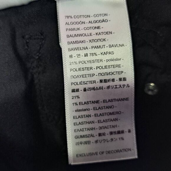 Levi's 314 Shaping Straight Women's Jeans size 26x30 NWT Soft Black Wash - Picture 11 of 11